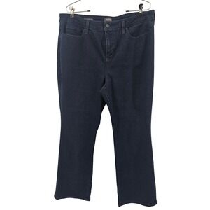 NYDJ Barbara Bootcut Jeans 18P Rinse Wash Lift Tuck Petite Denim